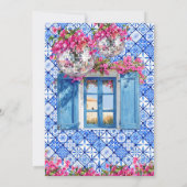 踊りクイーン地中海の誕生日 招待状 (裏面)