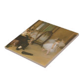 踊りクラス（1870年）エドガー・デガス タイル (側面)