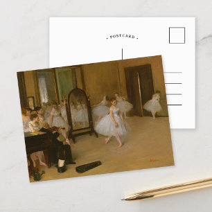 踊りクラス Edgar Degas ポストカード