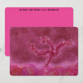 踊りグリッタートゥーブシャバットט״ו בשבטフラットカード シーズンカード (正面/裏面)