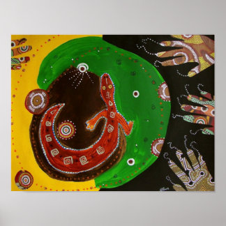 踊りゲコ ポスター