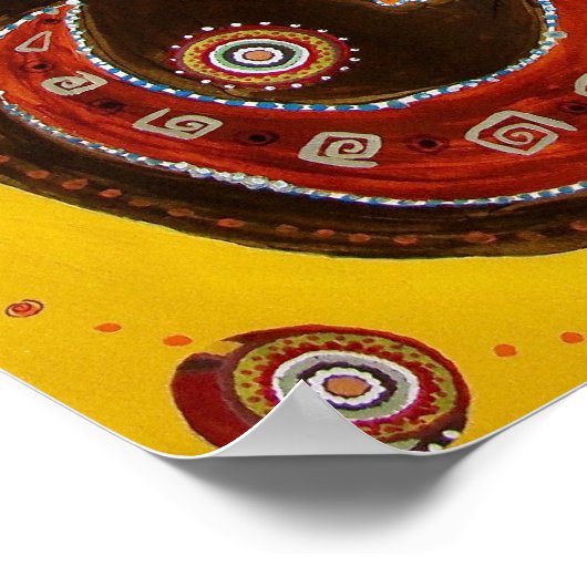 踊りゲコ ポスター (角)