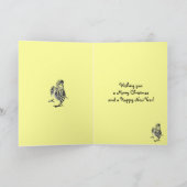 踊りサイキンクリスマス シーズンカード (内部)