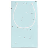 踊りサボテンとソンブレロの口ひげ スモールペーパーバッグ (裏面)