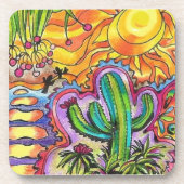 踊りサボテン コースター (正面)
