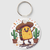 踊りサンドイッチフィエスタ キーホルダー (裏面)