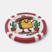 踊りサンドイッチフィエスタ ポーカーチップ (シングル)