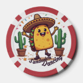 踊りサンドイッチフィエスタ ポーカーチップ (裏面)