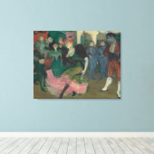 踊りザボレロトゥールーズラウトレック絵画ズ キャンバスプリント (インサイチュ (ウッドフロア))