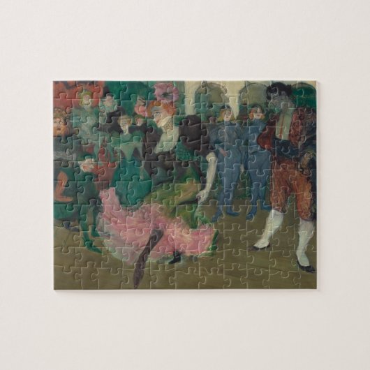 踊りザボレロトゥールーズラウトレック絵画ズ ジグソーパズル (横)