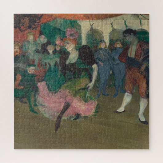 踊りザボレロトゥールーズラウトレック絵画ズ ジグソーパズル (縦)