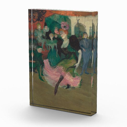 踊りザボレロトゥールーズラウトレック絵画ズ フォトブロック (右)