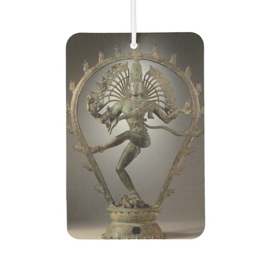 踊りシヴァ女神の像 カーエアーフレッシュナー (正面)