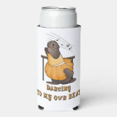 踊りシーオッタークールドリンク スリム缶クーラー (Seltzer正面)