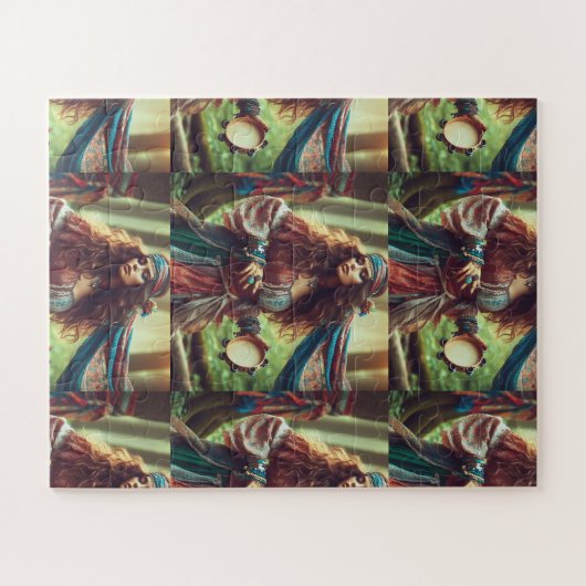 踊りジプシ ジグソーパズル (横)