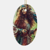 踊りジプシ セラミックオーナメント (右)