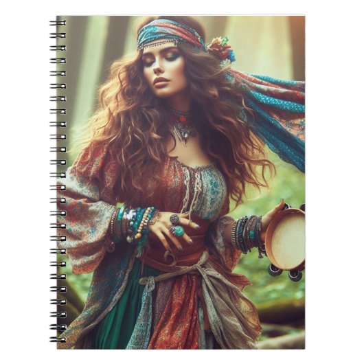 踊りジプシ ノートブック (正面)