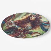 踊りジプシ ペーパープレート (アングル)