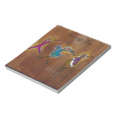 踊りジョイメモ帳 ノートパッド (回転)