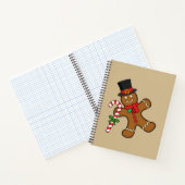 踊りジンジャーブレッドマン ノートブック (内部)