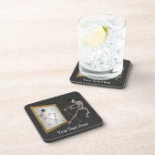 踊りスケルトンおもしろいコースターセット コースター (右側)