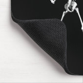 踊りスケルトンのマウスパッド マウスパッド (コーナー)