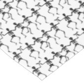 踊りスケルトンズハロウィーンサンダーコーブ テーブルクロス (アングル)