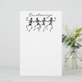 踊りスケルトンズハロウィーンサンダーコーブ 便箋 (スタンド正面)