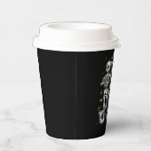 踊りスケルトンダンスチャレンジハロウィーン 紙コップ (右)