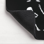 踊りスケルトンダンスチャレンジボーイズガールキッズH マウスパッド (コーナー)