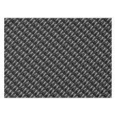 踊りスケルトンデザイン テーブルクロス (正面(横))