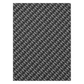 踊りスケルトンデザイン テーブルクロス (正面)