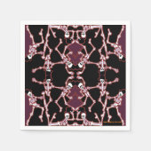 踊りスケルトンハロウィンナプキンス スタンダードカクテルナプキン (正面)