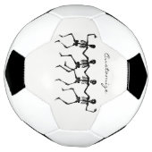 踊りスケルトンハロウィーンサンダー_コーブ サッカーボール (回転)