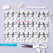 踊りスケルトンハロウィーンサンダー_コーブ 薄葉紙 (クラフト)