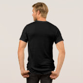 踊りスケルトンハロウィーン音楽パーティーTシャツ トライブレンドＴシャツ (裏面全面)