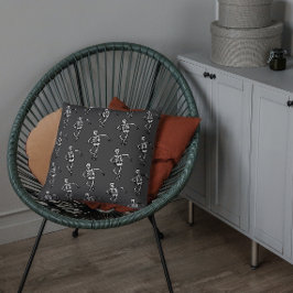 踊りスケルトンハロウィーン クッション