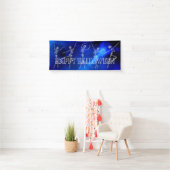 踊りスケルトンハローウィンパーティダンスパーティーシック 横断幕 (インサイチュ)