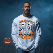 踊りスケルトンワイルドハロウィーン トライブレンドＴシャツ
