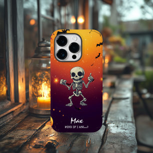 踊りスケルトン不気味-おもしろい全年 Case-Mate iPhone 14 PROケース