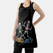 踊りスケルトン放射線学X線テックパトリオティック エプロン (インサイチュ)