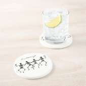 踊りスケルトンHalloween Thunder_Cove コースター (側面)