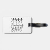 踊りスケルトンHalloween Thunder_Cove ラゲッジタグ (裏面横)