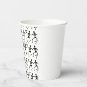 踊りスケルトンHalloween Thunder_Cove 紙コップ (左)