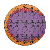 踊りスケルトンHalloween Thunder_Cove 野球ボール (正面左)