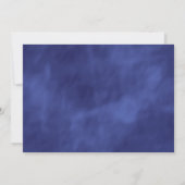 踊りスケルトンinパープルヘイズハロウィーン招待状 招待状 (裏面)