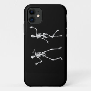 踊りスケルトンiPhone 5ケース iPhone 11 ケース