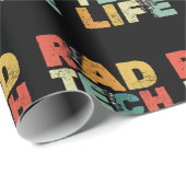 踊りスケルトンX線おもしろい素晴らしい技術 ラッピングペーパー (ロールコーナー)