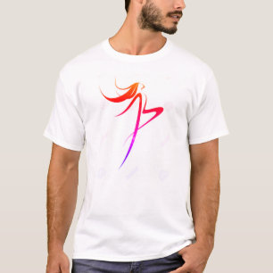 踊りスティック女性Tシャツ Tシャツ