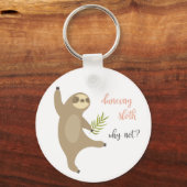 踊りスロット |なぜダメなの？ キーホルダー (正面)